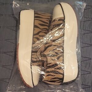 Zebra Print Sneakers